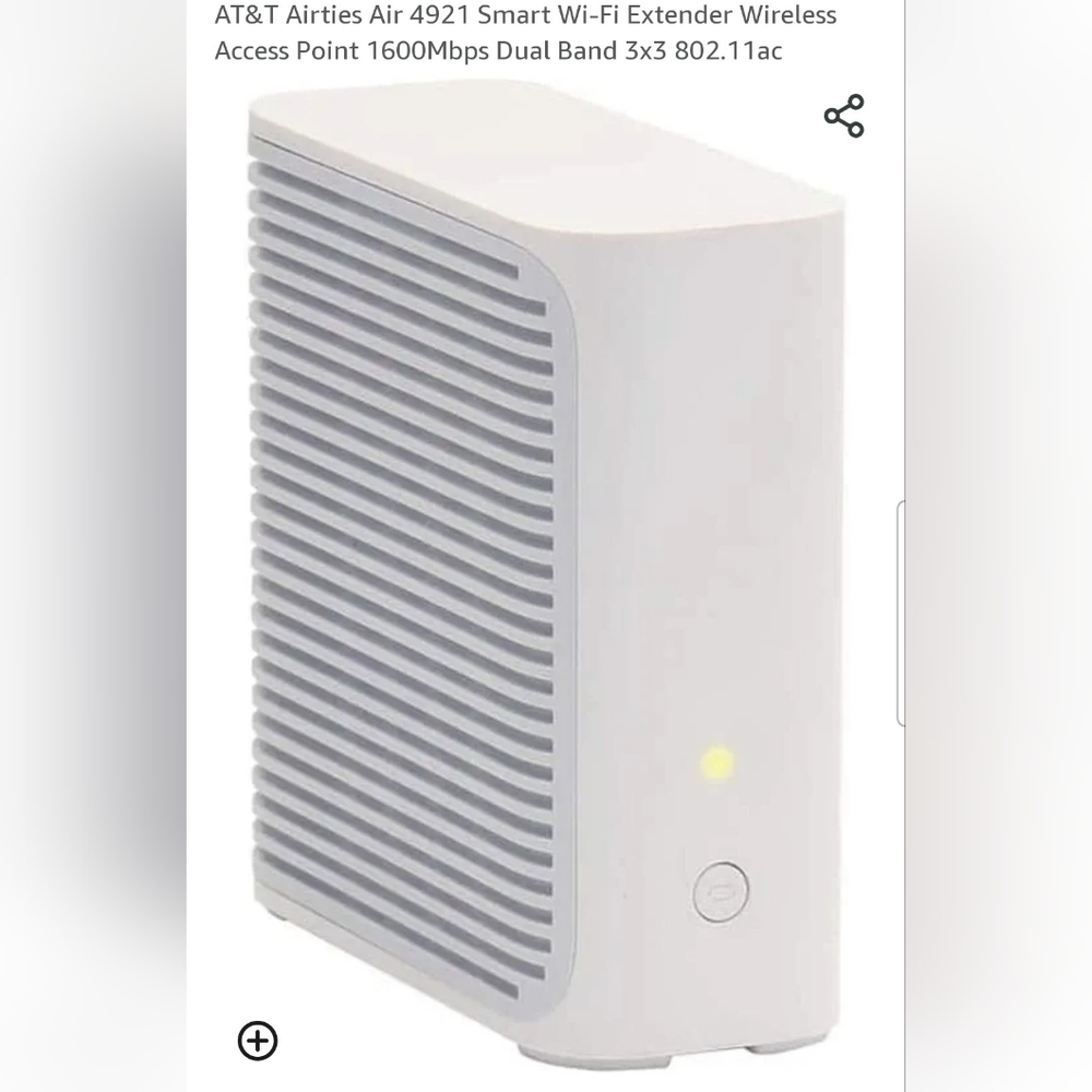 Set of 3 AT&T Airties Air 4921 Smart Wi-Fi Extender Wireless Access Point